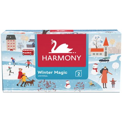 Harmony Universal papírové kapesníčky 2-vrstvé 150 ks – Zboží Dáma
