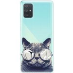 Pouzdro iSaprio - Crazy Cat 01 - Samsung Galaxy A71 – Zboží Mobilmania