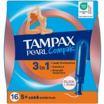 Tampax Compak Super Plus dámské tampony s aplikátorem 16 ks – Zboží Dáma