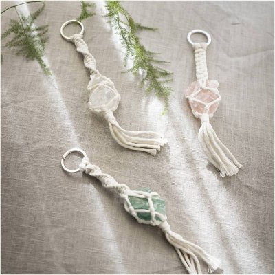 Creativ Company Kreativní sada Mini Craft Kit Macramé Key Rings – Hledejceny.cz
