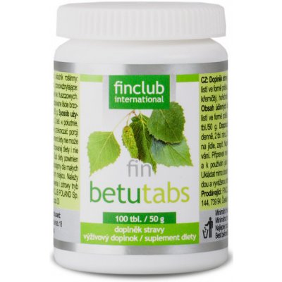 Finclub fin Betutabs Betulic 110 tablet – Zbozi.Blesk.cz