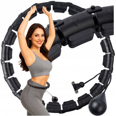 MSport Hula hoop klasické 46 cm černé – Hledejceny.cz