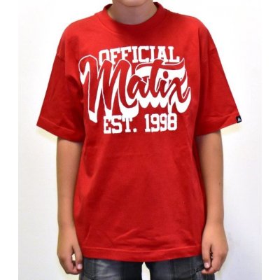 Matix Sporty boys tee red – Hledejceny.cz