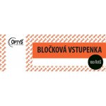 Optys 1267 Bločkové vstupenky 14x5cm 100 listů – Zboží Živě