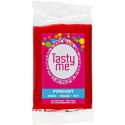 Tasty Me Potahovací hmota červená 200 g