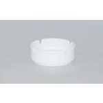 Popelník porcelán bílý reklamní kulatý 10 cm Český porcelán Dubí – Zboží Mobilmania