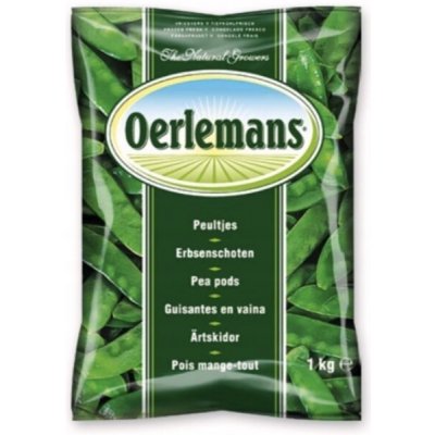 OERLEMANS HRÁŠEK LUSKOVÝ 1 kg mražená zelenina – Zboží Dáma