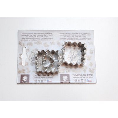 vykr. 0876 Čtvereček vroub., 4,2x4,2cm, sada-2ks – Hledejceny.cz