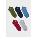 GANT SHIELD SNEAKER SOCKS 5 PACK šedá