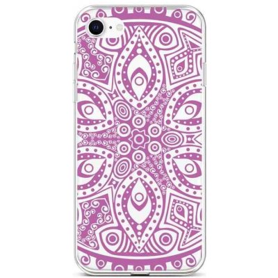 Pouzdro TopQ iPhone SE 2022 silikon Violet Mandala – Zbozi.Blesk.cz