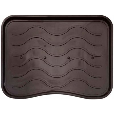MultiDecor Univerzální plastový odkapávač na boty Fala hnědá 30 x 50 cm – Hledejceny.cz