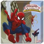 Procos papírové ubrousky Spiderman 20ks 33x33cm – Zboží Dáma