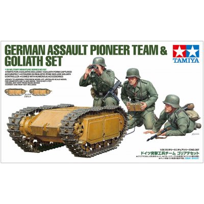 Tamiya 35357 German Pioneer+Goliath Set 1:35 – Zbozi.Blesk.cz