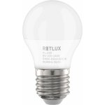 Retlux RLL 440 LED žárovka mini globe 6W E27 denní bílá – Hledejceny.cz