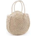Háčkovaná kabelka z rafie lýka se zipem 33x37 cm 2 režná přírodní – Hledejceny.cz