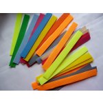 Suchý zip stříhaný - komplet-různé barvy - 20cm Barva/odstín: Tmavě fialová – Zboží Mobilmania