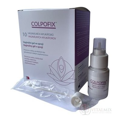 Colpofix vaginalni gel v spreji 20 ml + 10 – Hledejceny.cz