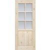 Interiérové dveře Radex LUGANO 6S 80 cm Pravé borovice