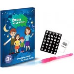 Kreslící svítící tabulka A4 kreslení světlem – Zboží Dáma