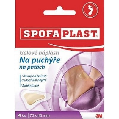 3M Spofaplast 912N Gel.nápl.puchýře na patách 4 ks – Zbozi.Blesk.cz