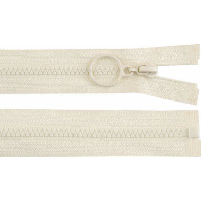 Prima-obchod Kostěný zip No 3 délka 70 cm s kroužkem, barva 306 béžová nejsv. – Hledejceny.cz