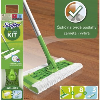 Swiffer Kit Mop na podlahu startovací sada od 259 Kč - Heureka.cz