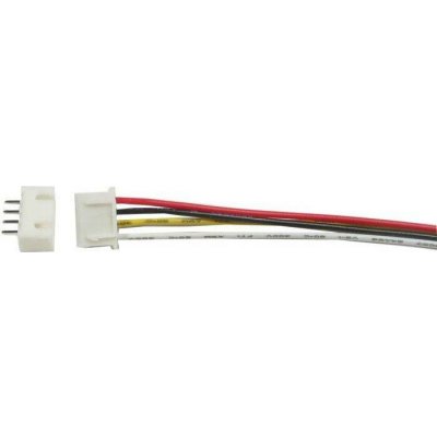 Konektor JST-XH 4pin+kabel 15cm + zdířka JST-XH 4pin – Sleviste.cz
