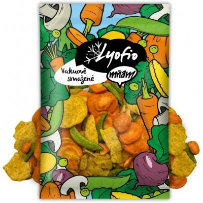 Lyofio Evropský mix zeleniny 150 g – Zboží Dáma