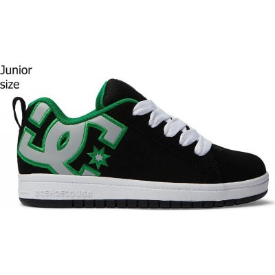 DC Court Graffik Black/Kelly Green – Hledejceny.cz