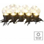 Emos LED světelný párty/vánoční řetěz 10x koulička čirá, 5 m, venkovní i vnitřní, teplá bílá – Hledejceny.cz