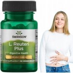 Swanson Probiotyk L. Reuteri Plus s L. Rhamnosus L. Acidophilus a FOS 30 kapslí – Hledejceny.cz