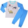 Dětské pyžamo a košilka Wolf dětské pyžamo S2158 šedá modrá