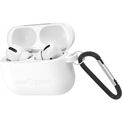 AlzaGuard Skinny Silicone Case pro Airpods Pro 3 bílé AGD-ACSS6W – Hledejceny.cz
