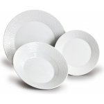 Thun MOZAIKA Porcelánová Talířová souprava 18 dílů bílá – Sleviste.cz