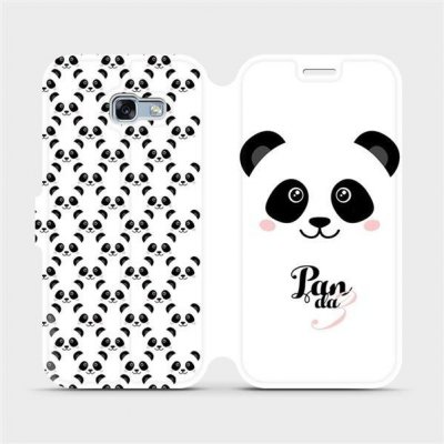 Pouzdro Mobiwear parádní flip Samsung Galaxy A5 2017 - M030P Panda Amálka