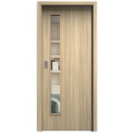 Sapeli Elegant Komfort M60 posuvné dub hikari 100 x 210 cm Čiré sklo – Hledejceny.cz