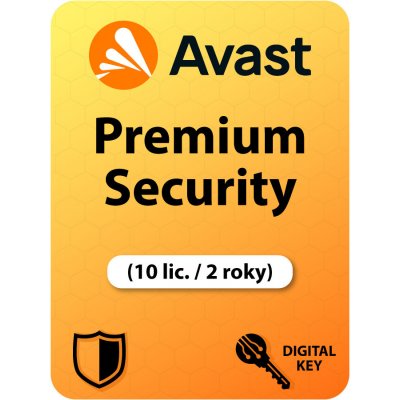 AVAST PREMIUM SECURITY 10 lic. 2 ROKY (APSMEN24EXXA010) – Hledejceny.cz