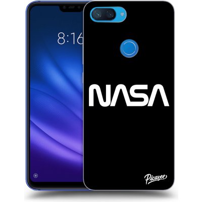 Pouzdro Picasee silikonové Xiaomi Mi 8 Lite - NASA Basic černé – Zbozi.Blesk.cz