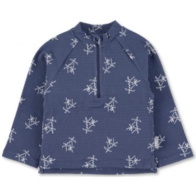 Dětské UV tričko s dlouhým rukávem modré potisk Sterntaler – Zboží Dáma