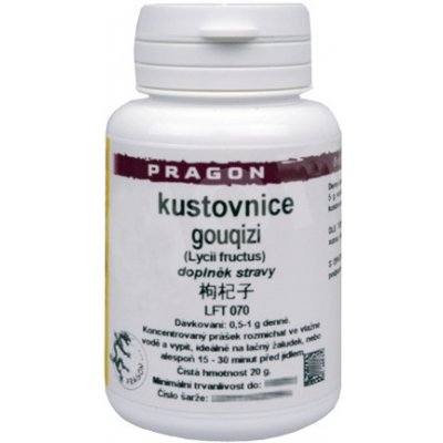 Pragon Kustovnice Goji gouqizi prášek 20 g – Hledejceny.cz