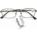 Čtecí dioptrické brýle QiiM TR118 kovové černé FLEXI nožičky – Sleviste.cz