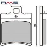 Brzdové destičky RMS 225100190 organické | Zboží Auto