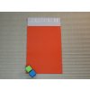 Oranžová plastová obálka 175x255, 55my - 1,00Kč/ks