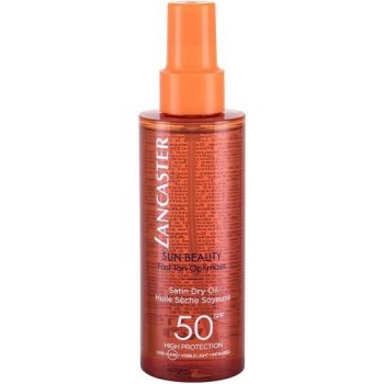 Lancaster Sun Beauty suchý olej na opalování spray SPF50 150 ml