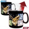 Hrnek a šálek ABYstyle Hrnek Pokémon Eevee Evolution měnící se 460 ml