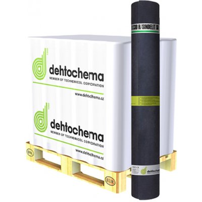 DEHTOCHEMA-TN Asfaltový pás oxidovaný SINDELIT SR / R 333 H Dehtochema 1,5mm (15m2) – Zboží Mobilmania