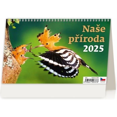 Helma 365 Stolní kalendář Naše příroda 2025 – Zboží Mobilmania