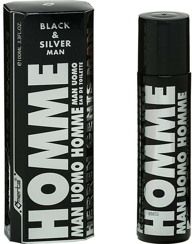 Omerta Black Silver toaletní voda pánská 100 ml