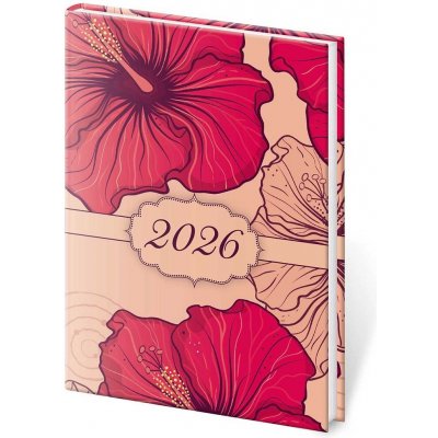 Helma Vario A7 Týdenní 2026 Lyra Hibiscus – Zboží Dáma