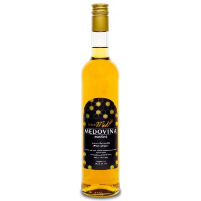 ČeskejMed MEDOVINA MANDLOVÁ 0,5 L – Zboží Dáma